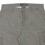 CALVIN KLEIN JEANS Mens Shorts Grey Cargo L W33 Casual Cotton Blend