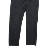 LEVI'S Womens Black Regular Fit Straight Denim Jeans W26 L26 Classic Zip Cotton