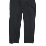 LEVI'S Womens Black Regular Fit Straight Denim Jeans W26 L26 Classic Zip Cotton