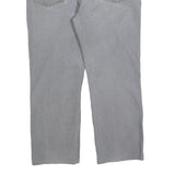 CARHARTT Mens Jeans Grey Relaxed Straight Denim Medium W36 L27 Workwear Zip