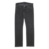 LEVI'S 504 Womens Relaxed Straight Denim Dark W30 L32 Classic Zip Jeans