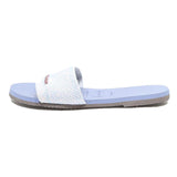 HAVAIANAS Slide Womens Sandals White Blue Synthetic UK 3 Summer Beach Wear