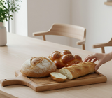 Anygleam Natural Wood Square Wood Cutting Board Food Kitchen Tableware
