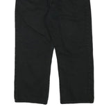 LEVI'S Mens Black Regular Straight Denim Medium W32 L23 Cotton Blend Zip Jeans