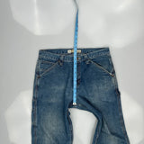 Lee Carpenter Jeans - 34W 31L Blue Denim