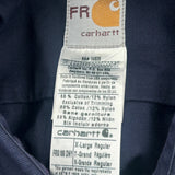 San Diego Gas & Electric Carhartt Shirt - XL Navy Cotton Blend