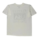 Textiles Made In The USA 1790-1990 Delta T-Shirt - Large White Cotton