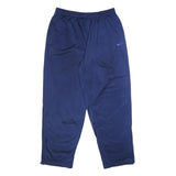 NIKE Mens Joggers Blue 2XL W32 L31 Regular Tapered Fit Polyester Sportswear