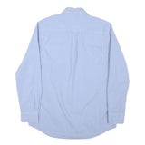 TOMMY HILFIGER Mens Blue Shirt S Button-Down Collar Cotton Blend Casual