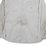 CARHARTT Mens Beige Workwear Shirt XL Cotton Blend Durable Utility