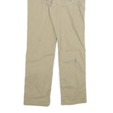 CARHARTT Mens Jeans Beige Relaxed Straight Cotton Blend W32 L30 Workwear Zip