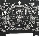 FASHION STYLERS HOMME Mens Black Sweatshirt S Graphic Print Cotton Pullover