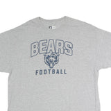 NFL Mens Grey Bears Football Graphic T-Shirt XL Short Sleeve Crew Neck