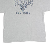NFL Mens Grey Bears Football Graphic T-Shirt XL Short Sleeve Crew Neck