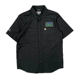 Greentech Renewables Carhartt Short Sleeve Shirt - Large Black Cotton