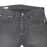 LEVI'S Mens Shorts Black Denim Cut-Off XL W34 Classic Casual Summer