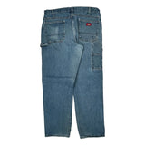 Dickies Carpenter Jeans - 36W 34L Blue Cotton
