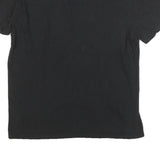 DICKIES Mens Black V-Neck T-Shirt L Cotton Blend Casual Essential