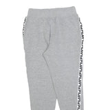 FILA Womens Joggers Grey & Black S W26 L28 Cotton Blend Slim Tapered