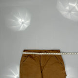 Carhartt Carpenter Trousers - 34W 30L Brown Cotton