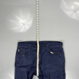 Carhartt Carpenter Trousers - 36W 30L Blue Cotton