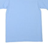 CHAMPION Mens Blue Graphic T-Shirt L Short Sleeve Crew Neck Logo