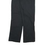 DICKIES Mens Cotton Blend Black Regular Fit Straight Leg Trousers W32 L32