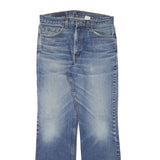 LEVI'S Mens Regular Blue Denim Stone Wash W32 L31 Classic Zip Closure Jeans