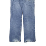 LEVI'S Mens Regular Blue Denim Stone Wash W32 L31 Classic Zip Closure Jeans