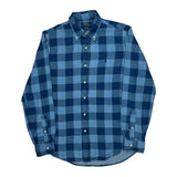 Polo By Ralph Lauren Checked Shirt - Medium Blue Cotton