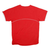 RUSSELL ATHLETIC Mens Red Athletic T-Shirt S Short Sleeve Round Neck Sportswear