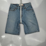 Levis Denim Shorts - 32W 11L Blue Denim