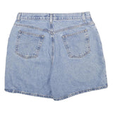 LIZ CLAIBORNE Womens Shorts Blue Denim Casual M W30 Cotton Summer Wear