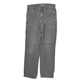 Carhartt Carpenter Trousers - 32W 34L Grey Cotton