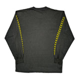 Nike Long Sleeve T-Shirt - Large Grey Cotton