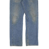 CARHARTT Mens Regular Fit Blue Denim Jeans W32 L32 Classic Straight Cotton Zip