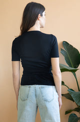 Cache-cœur Olivier noir