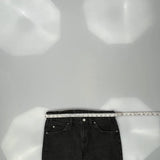 550 Levis Jeans - 32W 30L Black Cotton