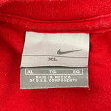 Vintage Nike T-Shirt - XL Red Cotton