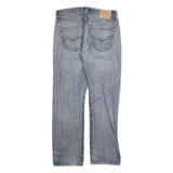 LEVI'S 501 Mens Jeans Blue Regular Straight Denim Medium W33 L29 Classic Button