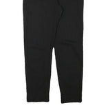 CARLA FERRONI Womens Polyester Blend Black Slim Tapered Trousers W28 L25 Stylish