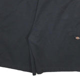 DICKIES Mens Shorts Black Casual 3XL W38 Cotton Blend Workwear Durable