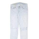 POLO RALPH LAUREN Womens Jeans Blue Slim Skinny Denim Light W28 L32 Casual