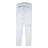 POLO RALPH LAUREN Womens Jeans Blue Slim Skinny Denim Light W28 L32 Casual
