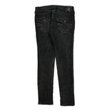 True Religion Skinny Jeans - 35W 31L Black Cotton Blend