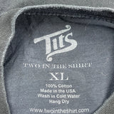 Taste Maker Tits Graphic T-Shirt - XL Black Cotton