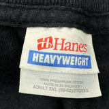 Guns N Roses Hanes Band T-Shirt - 2XL Black Cotton
