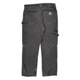 Carhartt Carpenter Pants - 34W 30L Gray Cotton
