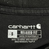 Carhartt T-Shirt - Small Black Cotton