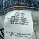 True Religion Denim Shorts - 32W UK 12 Blue Cotton